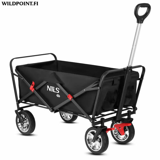 Musta vetokärry 120l nc2603 nils camp - accessories