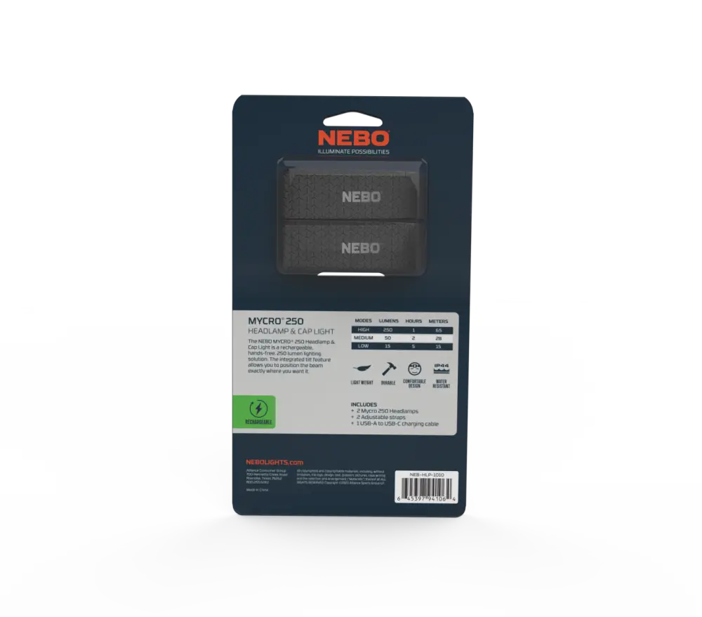 Mycro 250 2 pack - ladattava otsa- ja lippavalaisin - valaisimet - retkeilyvarusteet verkkokaupasta 44,90 €