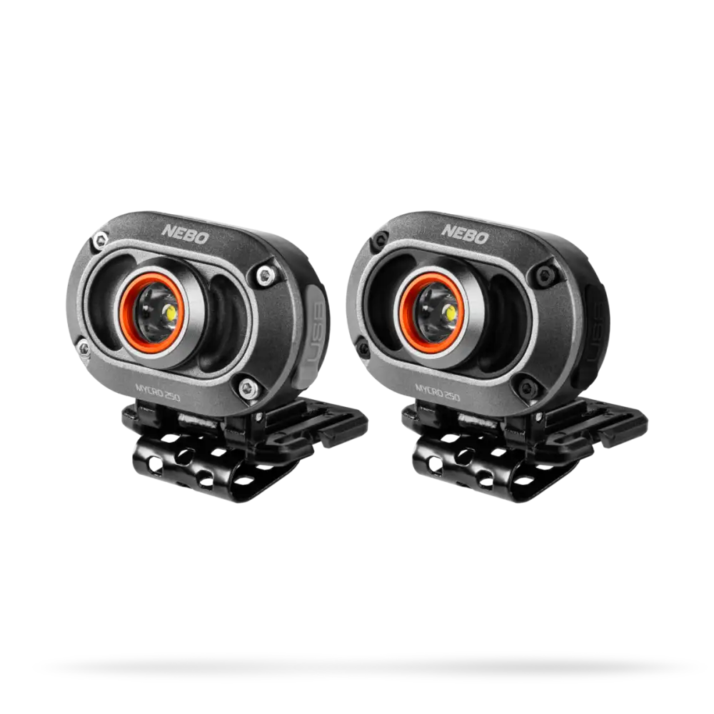 Mycro 250 2 pack - ladattava otsa- ja lippavalaisin - valaisimet - retkeilyvarusteet verkkokaupasta 44,90 €