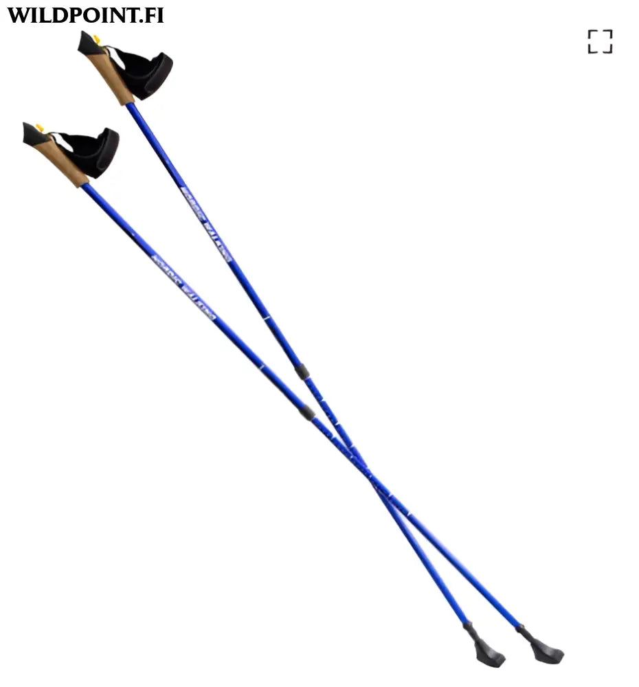 Nils kävelysauvat nw607 punainen/sininen - sininen - accessories