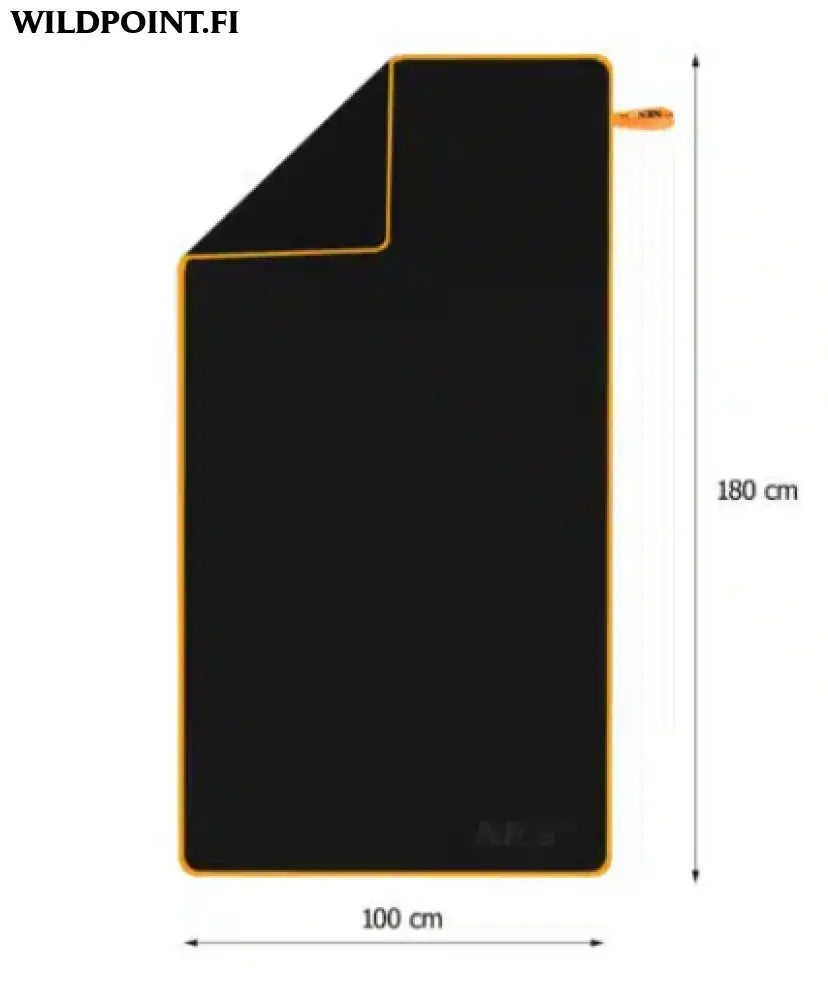 Nils mikrokuitupyyhe 180x100 cm ncr12 (7 väriä) - accessories
