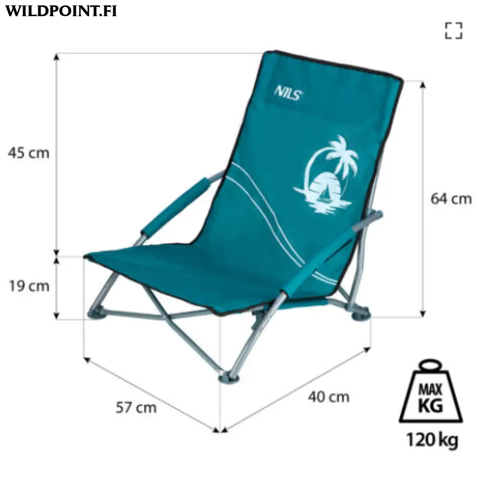 Nils rantatuoli nc3035 (turkoosi / tummansininen) - accessories