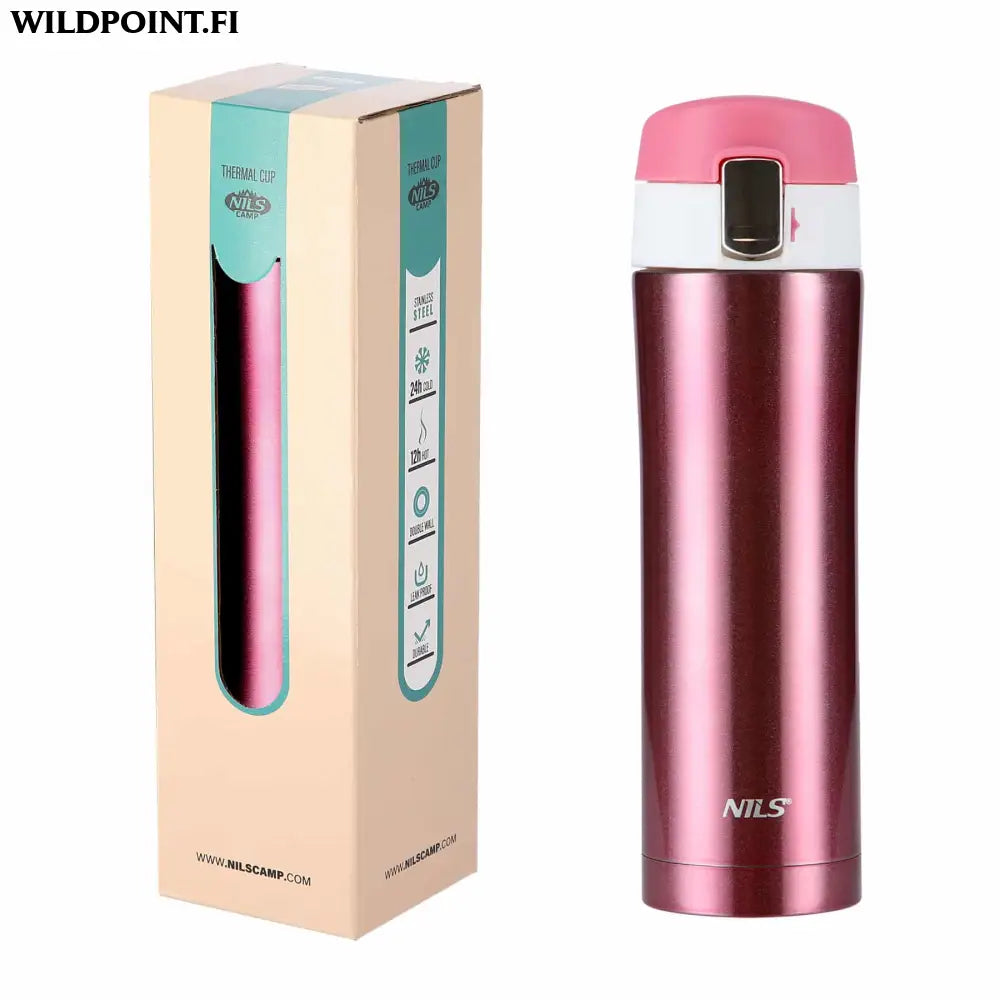 Nils termos 430 ml ncb10 - 4 väriä - accessories