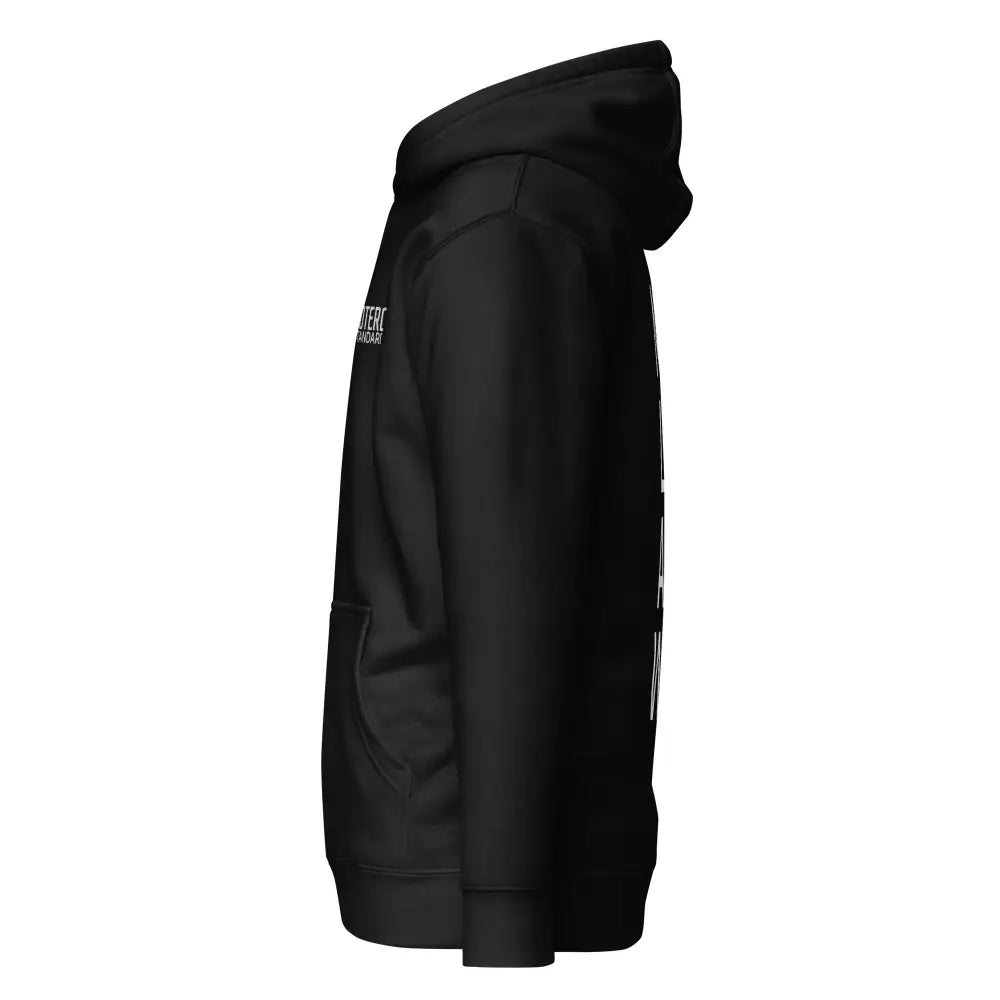 Nlaw huppari - hoodie musta puuvillaneule retkeilyvarusteet verkkokaupasta