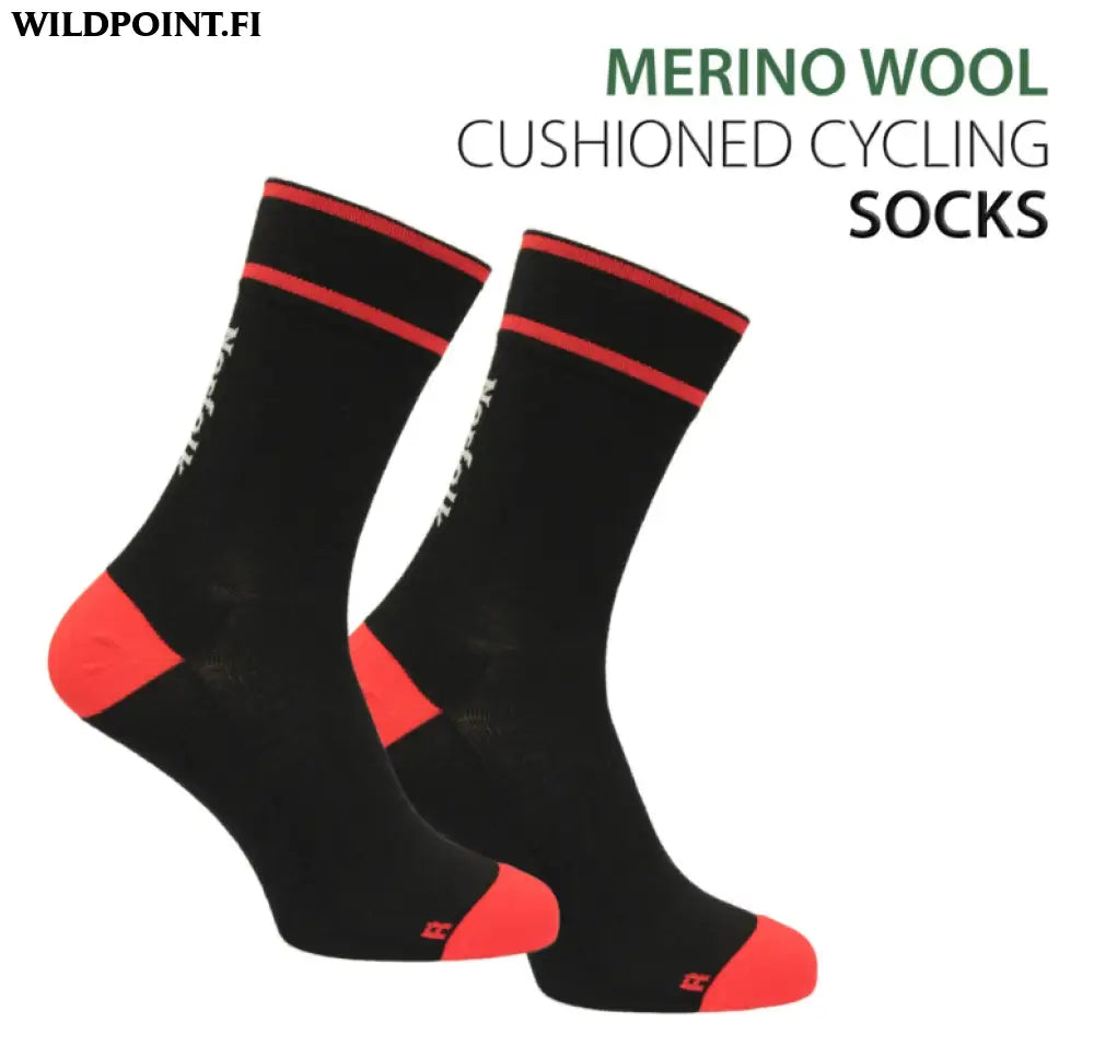 Norfolk adam merinovilla pyöräilysukat 2pr - 35-38