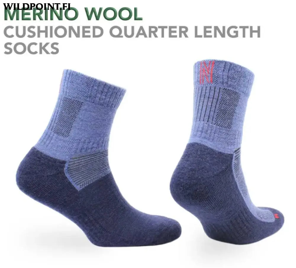 Norfolk leonardo qtr merinovillainen urheilusukka 2pr navy - 35-38