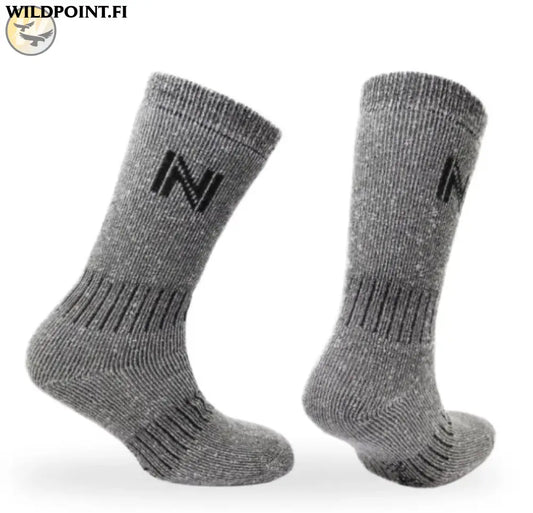 Norfolk Nordique merinovilla saapassukat harmaa - 35-38