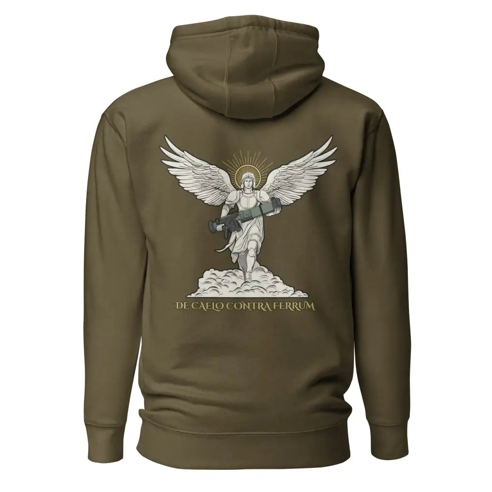 Panssarintorjuntapyhimys huppari - military green / s - hoodie huppari wildpointista retkeilyvarusteet verkkokaupasta