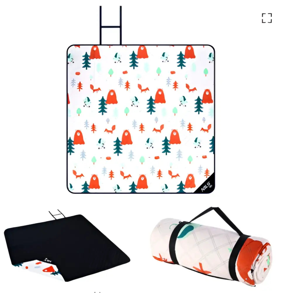 Picnic huopa ’forest’ nc8028 195x200 cm nils camp - accessories retkeilyvarusteet verkkokaupasta 29,90 €