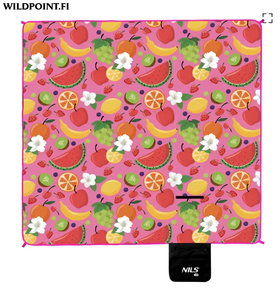 Picnic huopa ’fruit’ 200x200 cm nc2223 nils camp - accessories