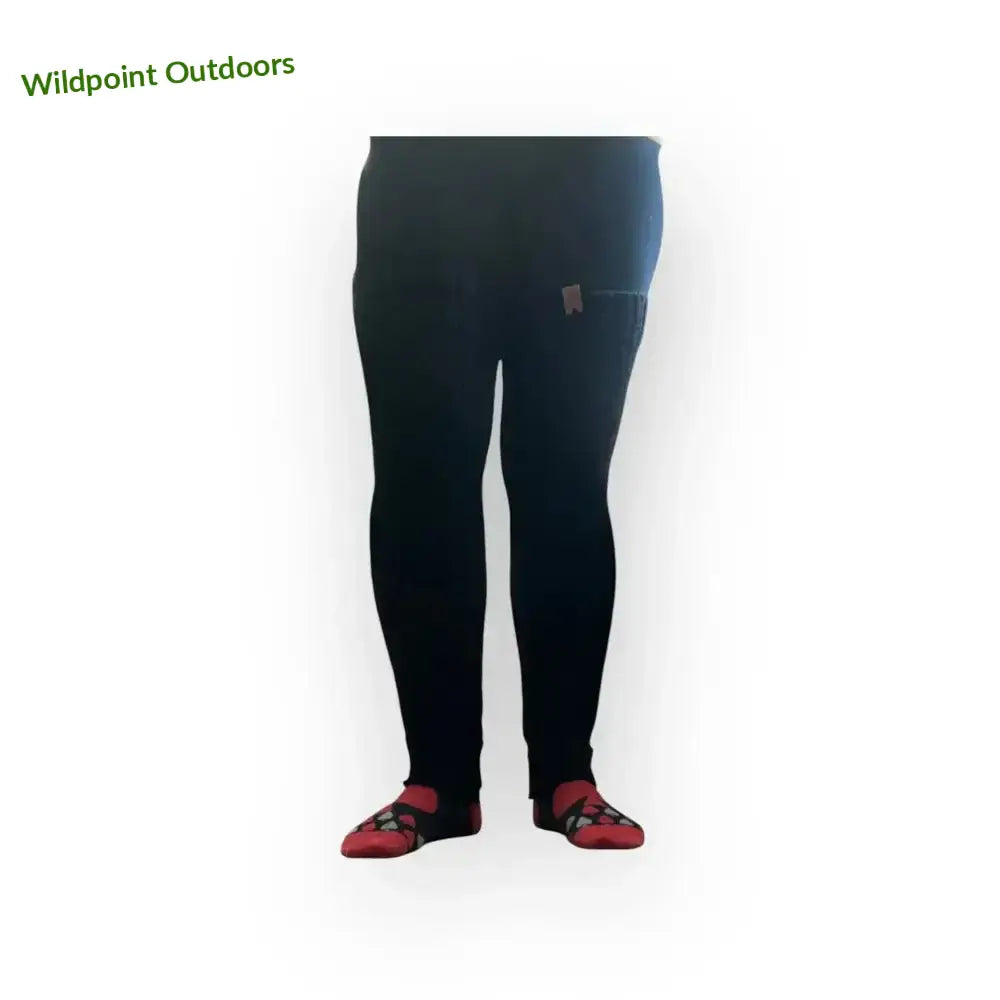 Pitkät mustat säärystimet - säärystimet - wildpoint outdoors retkeily 44,90 €