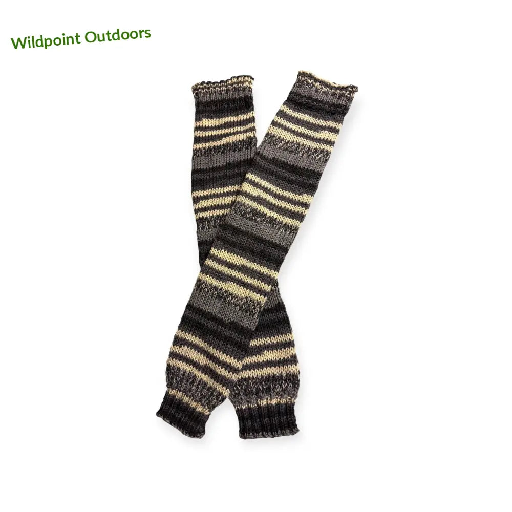 Pitkät säärystimet harmaaraita - säärystimet - wildpoint outdoors retkeily 44,90 €