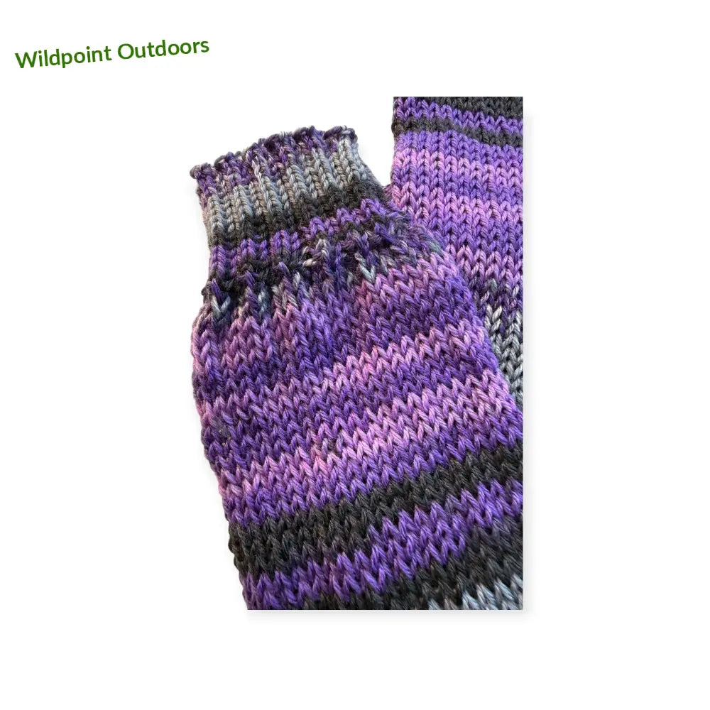 Pitkät säärystimet liilaraita - säärystimet - wildpoint outdoors retkeily 44,90 €