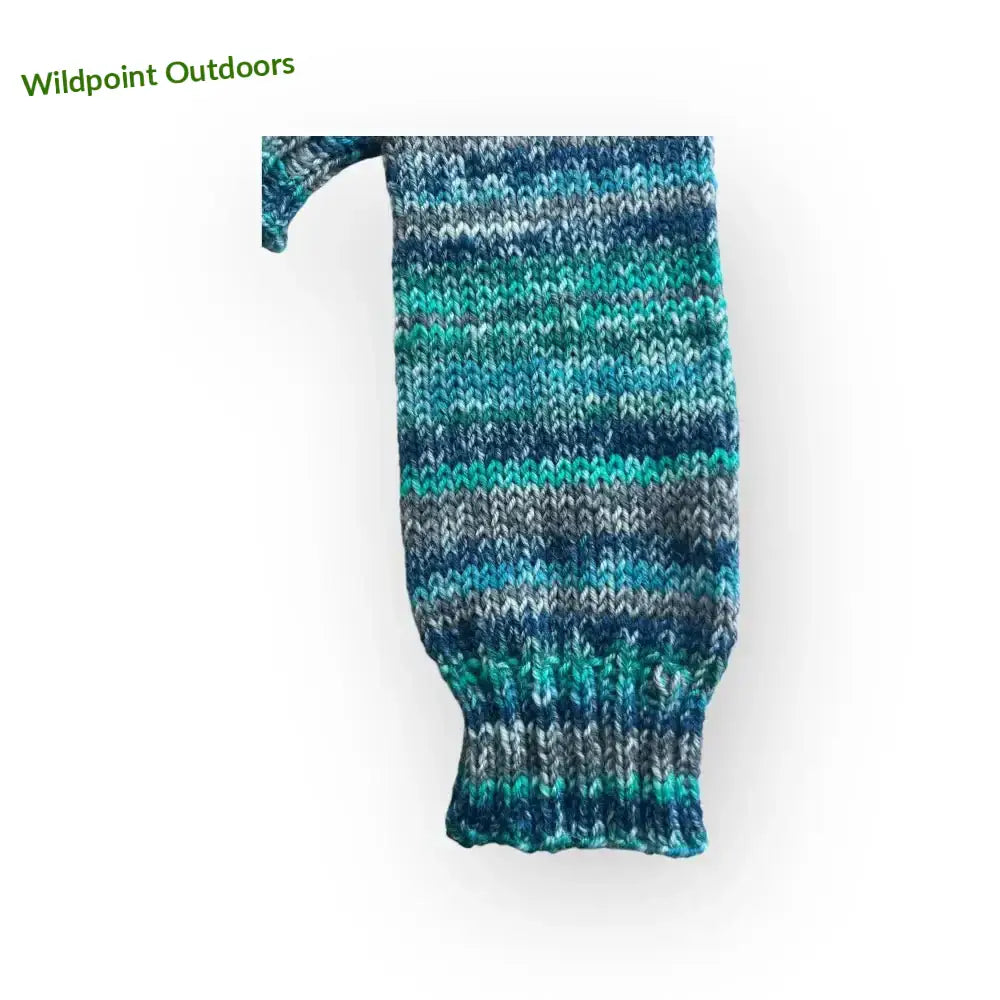 Pitkät värikkäät säärystimet - kotimaista käsityötä - säärystimet - retkeily