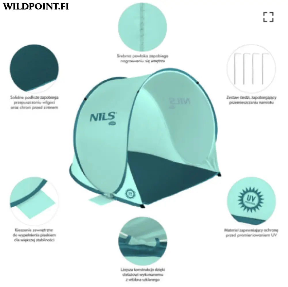 Pop up rantateltta nc3173 nils camp - accessories