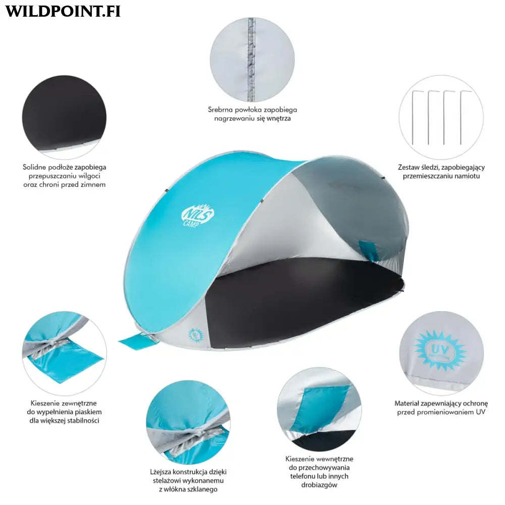 Pop up rantateltta nc3174 nils camp - accessories