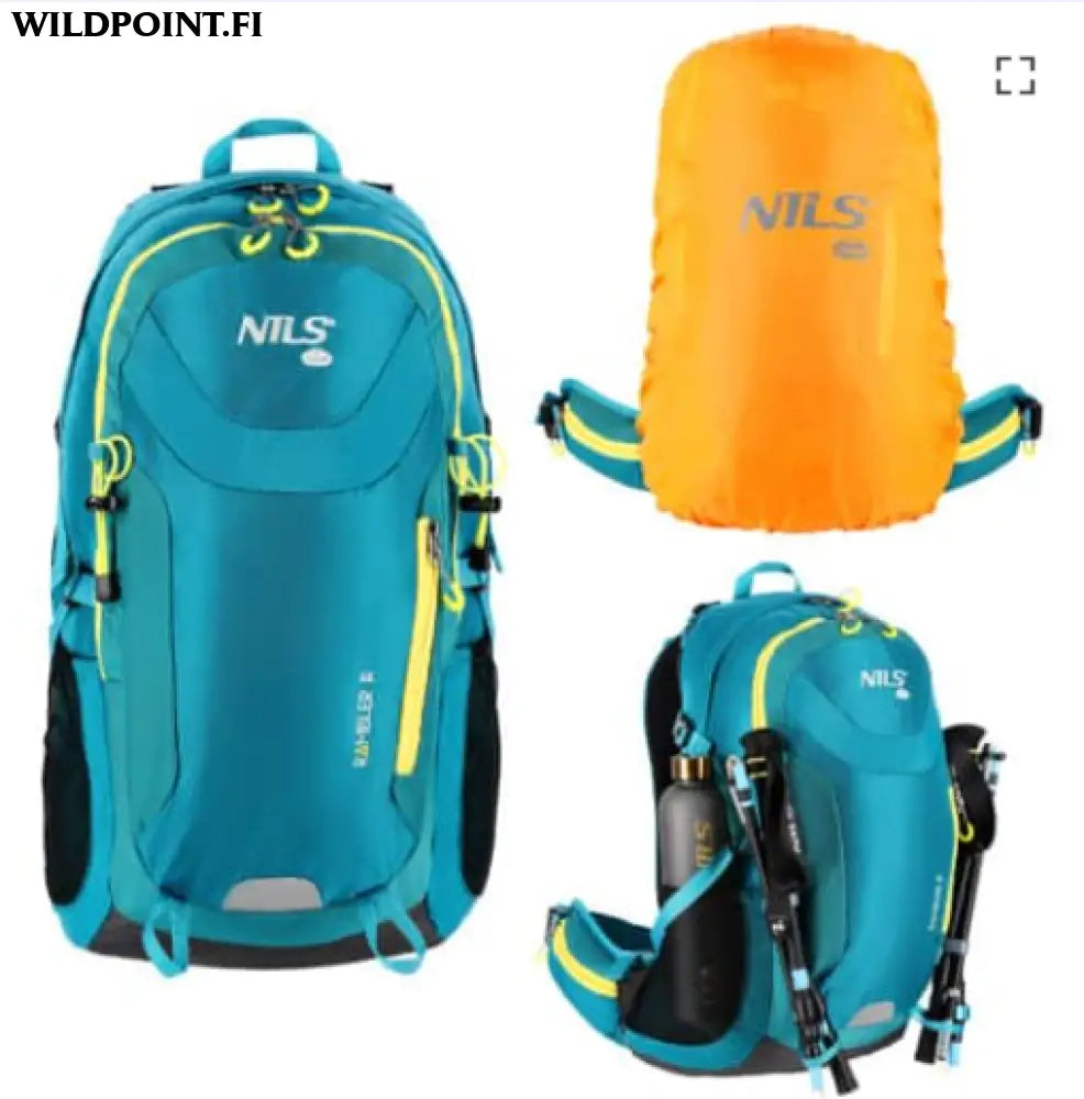 Reppu 40l rambler turkoosi nc1917 nils camp - accessories
