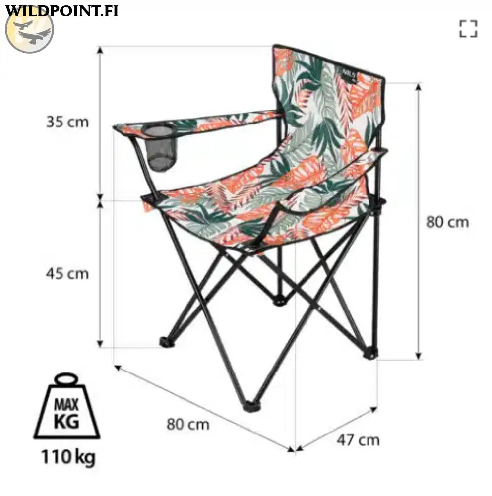 Retkituoli Leaves NC1625 NILS CAMP - Accessories