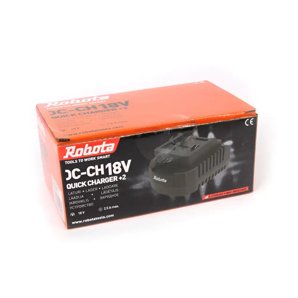 Robota dc-ch 18v laturi - akkulaturi 18v retkeilyvarusteet verkkokaupasta 19,90 €