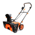 Robota dc-sb36v akkulumilinko runko oranssi musta sähköinen lumilapio kirkkaalla muovikuorella ergonomisella kahvalla