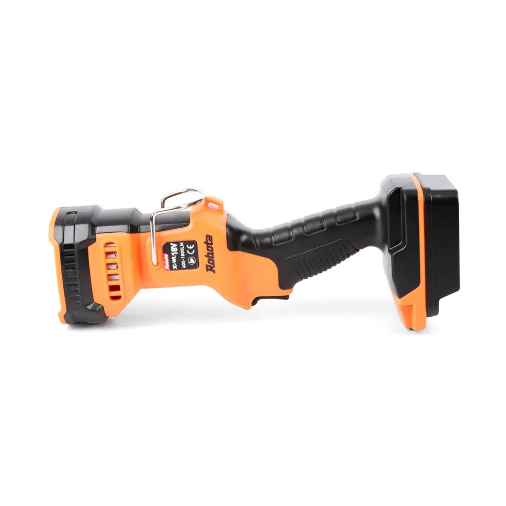 Robota dc-wl18v akkutyövalo runko oranssi ja musta rokota langaton porakone kumipintaisella kahvalla