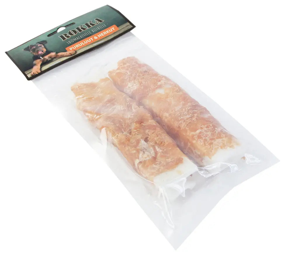 Rokka kanakääre 45 g x 14 cm 2 kpl - puruluu 45g 14cm 2kpl retkeilyvarusteet verkkokaupasta 3,20 €