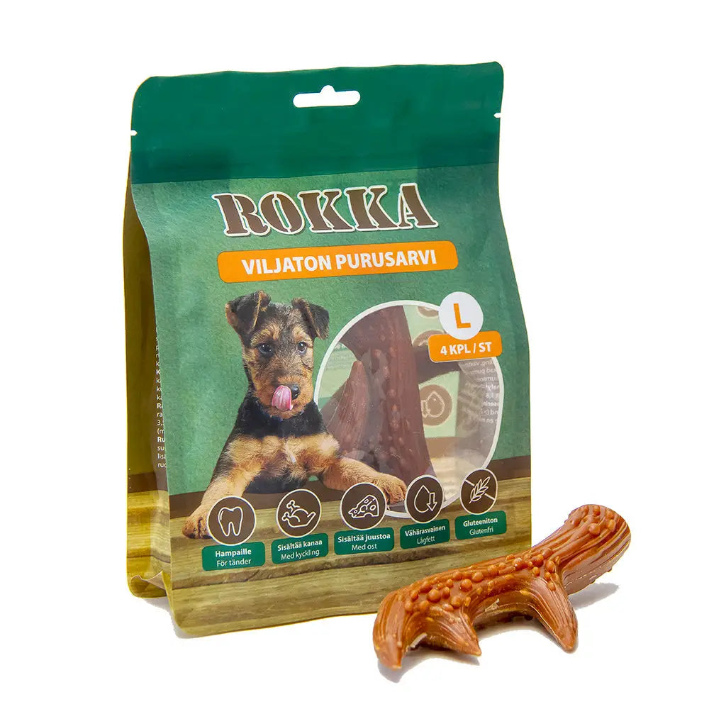 Rokka viljaton purusarvi - s 14kpl - purusarvi koirille retkeilyvarusteet verkkokaupasta 9,90 €