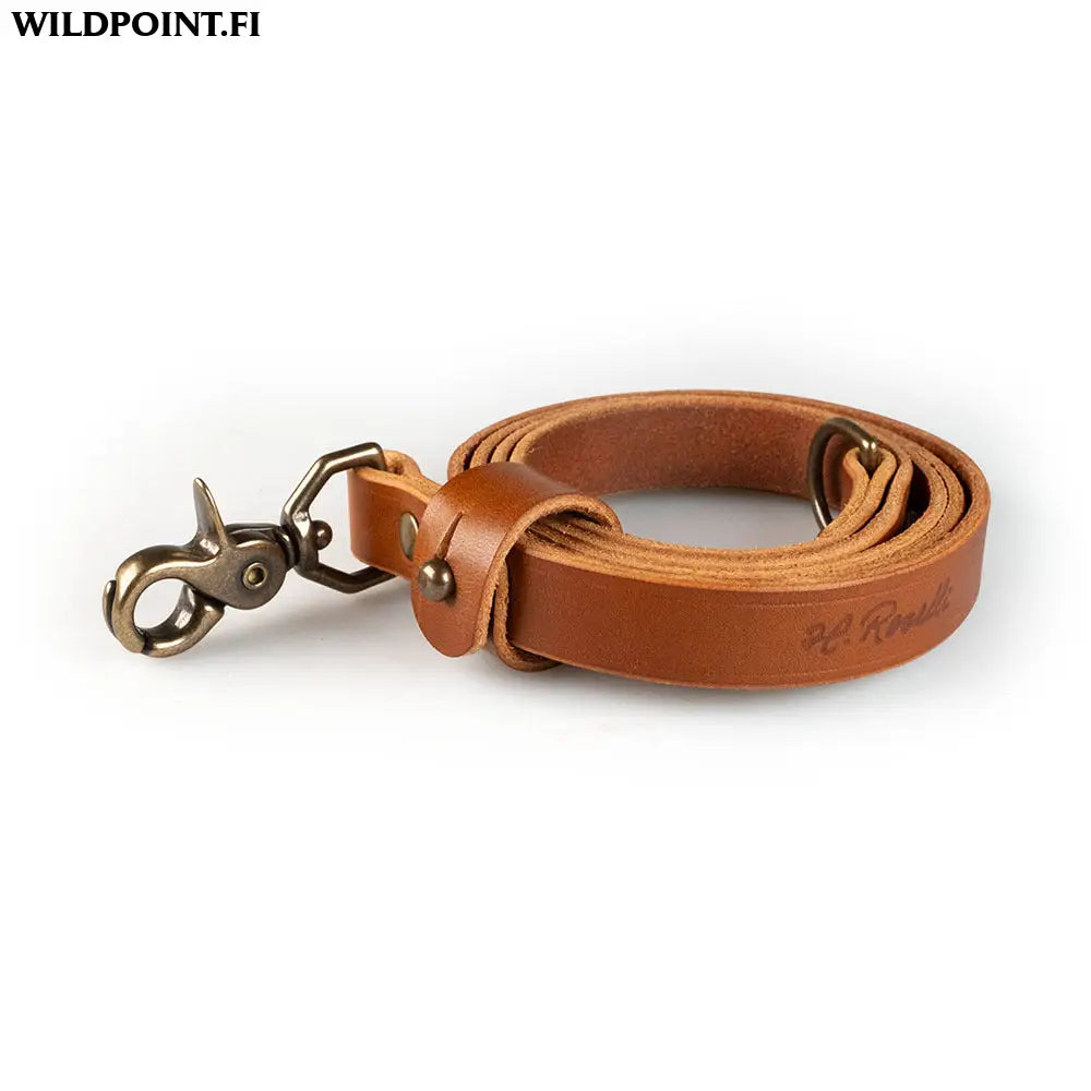 Roselli-koiran talutin d-renkaalla - light brown leather - accessories