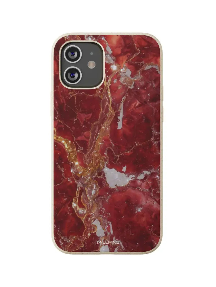Ruby cream marble - eco case - iphone 12 - wildpoint outdoors retkeilyvarusteet verkkokaupasta 35 €