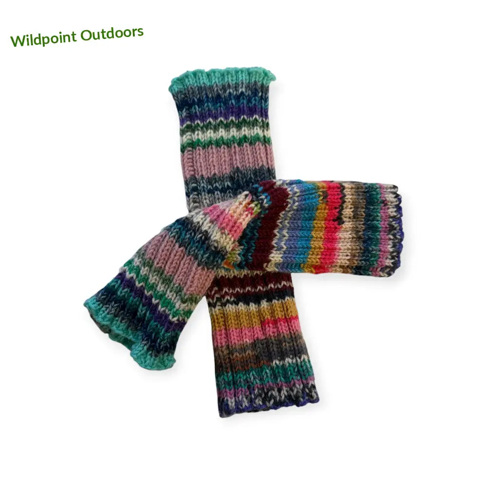 Säärystimet jämälanka - kotimaista käsityötä - retkeily