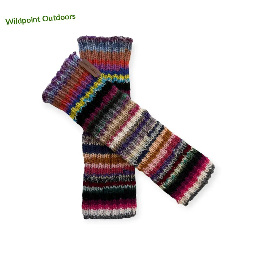 Säärystimet jämälanka - kotimaista käsityötä - retkeily