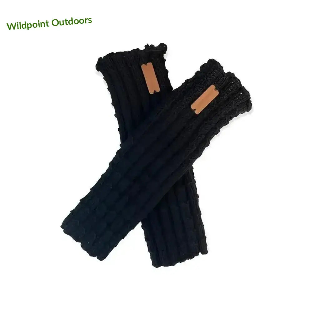 Säärystimet musta - wildpoint outdoors retkeily 32,90 €