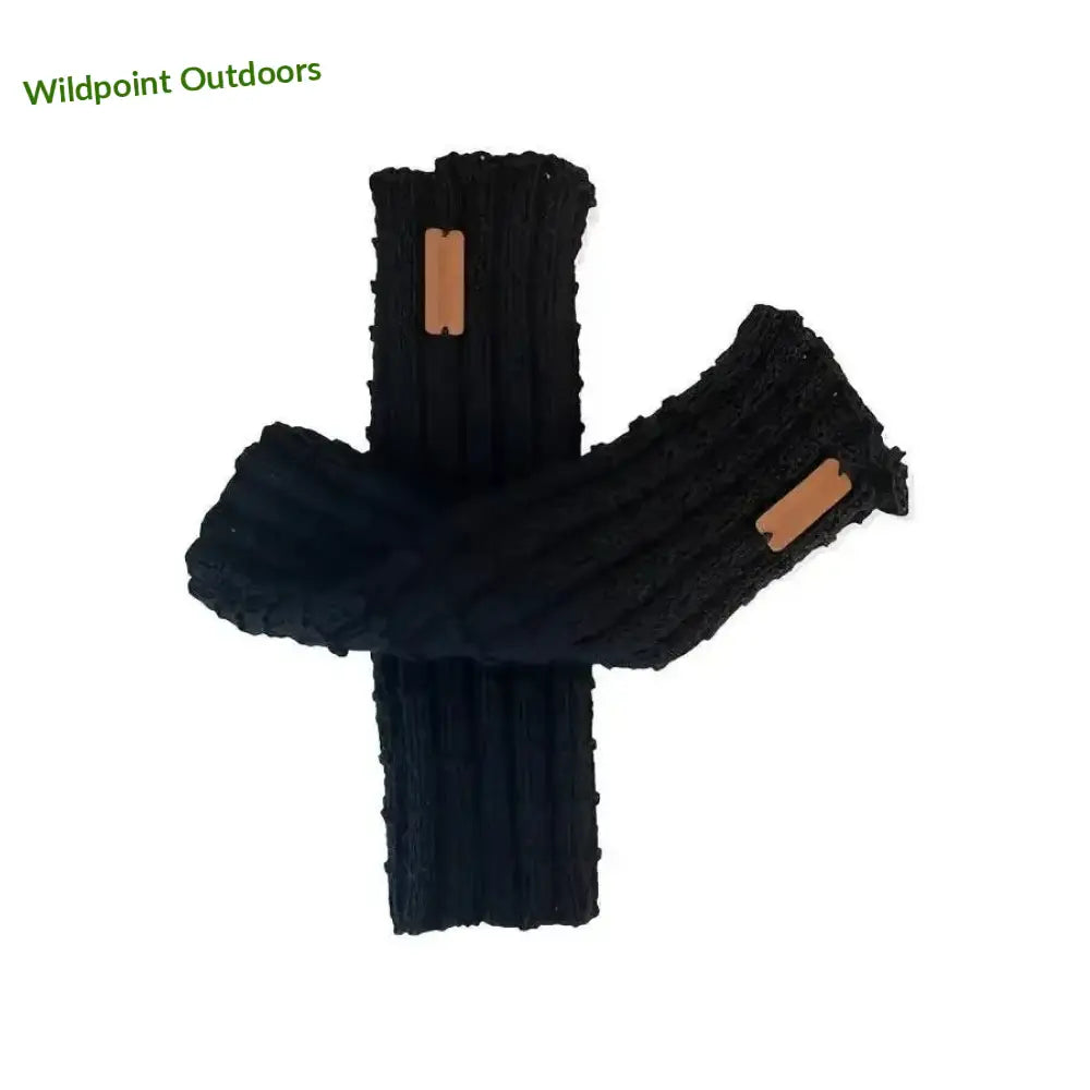 Säärystimet musta - wildpoint outdoors retkeily 32,90 €