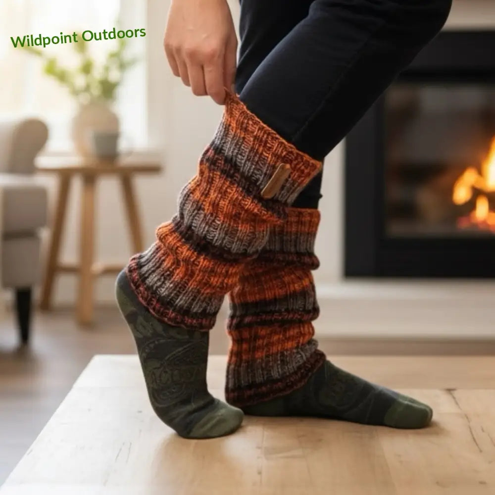 Säärystimet oranssi - wildpoint outdoors retkeily 29,90 €