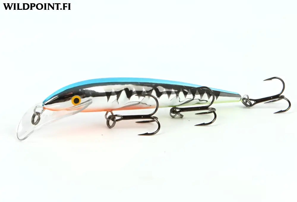 Scandinavian tackle baron 13cm - baron 13cm blue shark chrome
