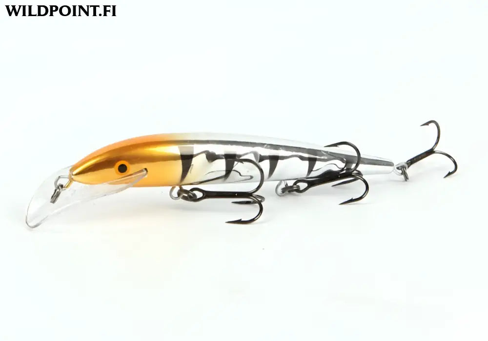Scandinavian tackle baron 13cm - baron 13cm orange shark chrome