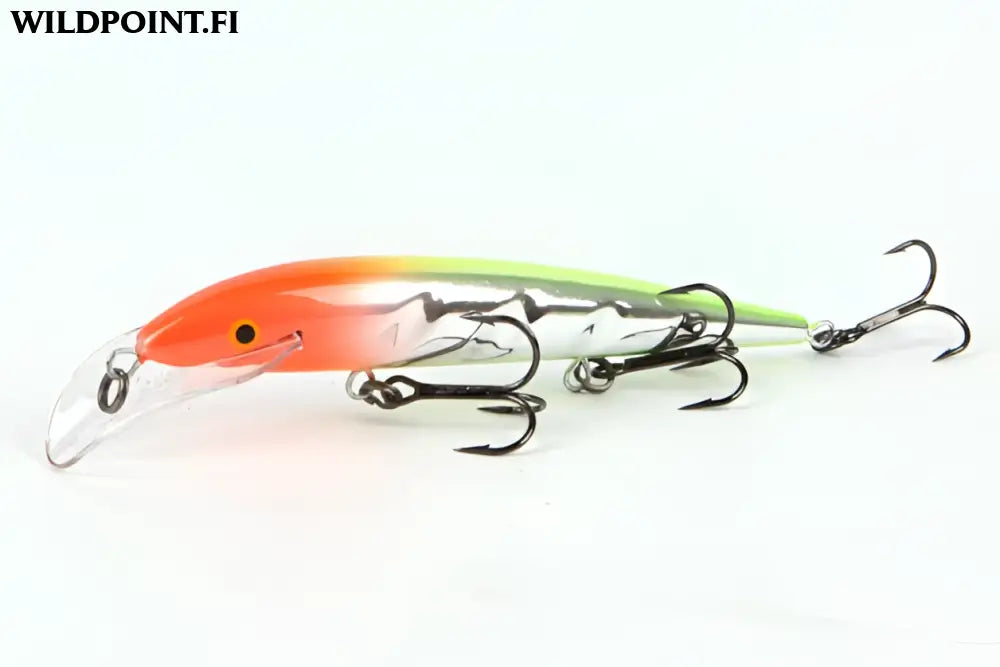 Scandinavian tackle baron 13cm - baron 13cm red nose chrome