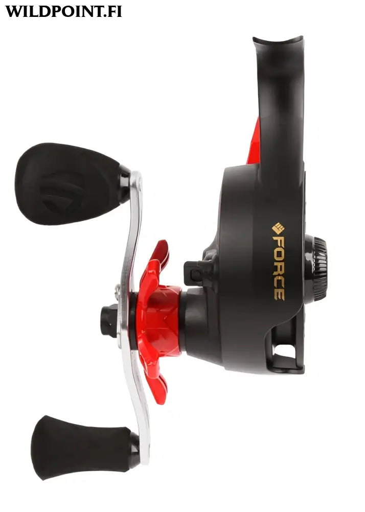 Scandinavian tackle force 60mm ice reel left