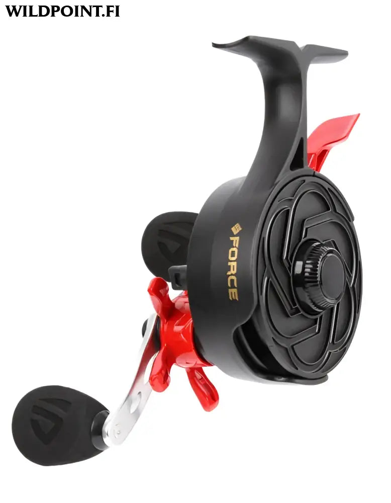Scandinavian tackle force 60mm ice reel left