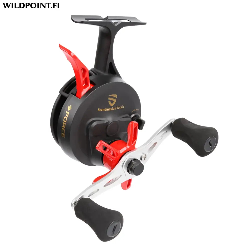 Scandinavian tackle force 60mm ice reel right