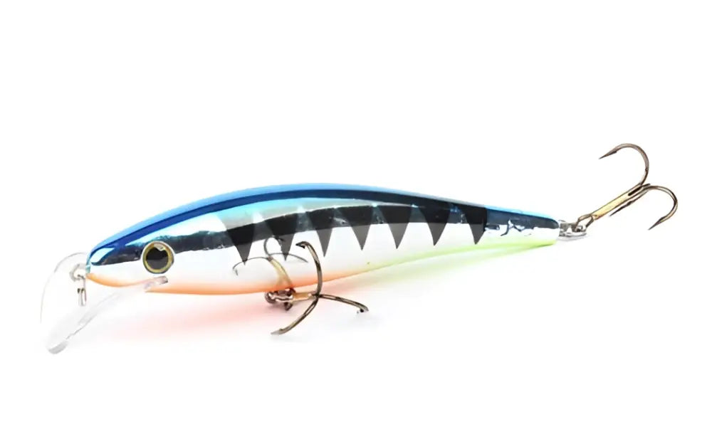 Scandinavian tackle gator wobbler 11cm - # blue shark chrome - wildpoint retkeilyvarusteet verkkokaupasta 5,70 €