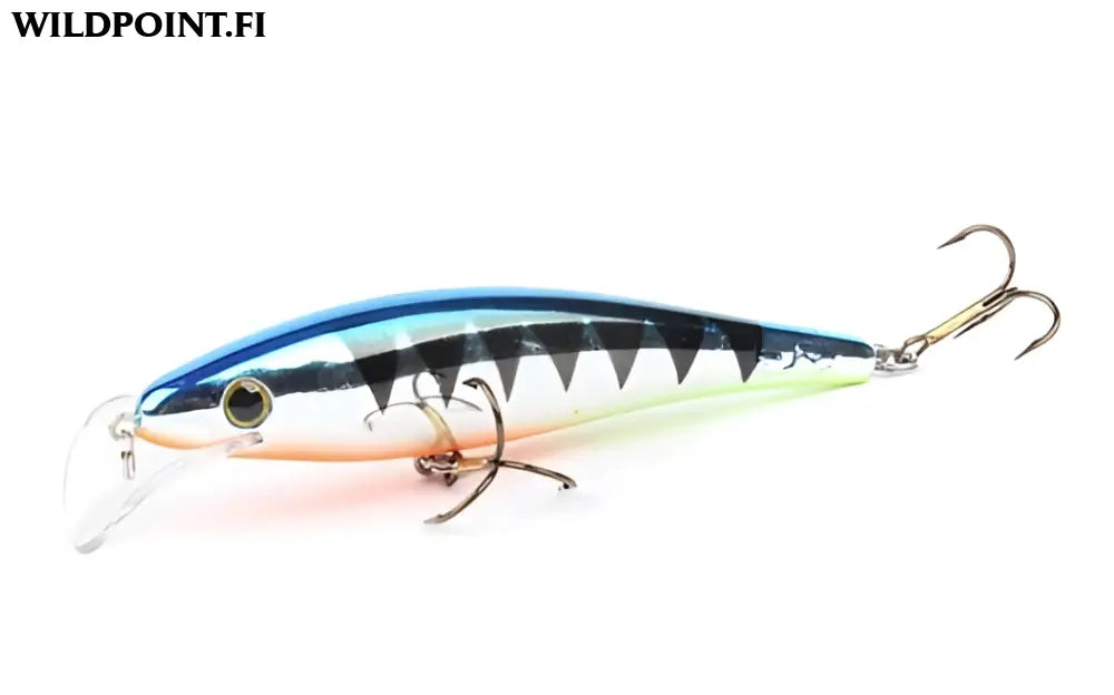 Scandinavian tackle gator wobbler 11cm - gator wobbler 11cm # blue shark chrome