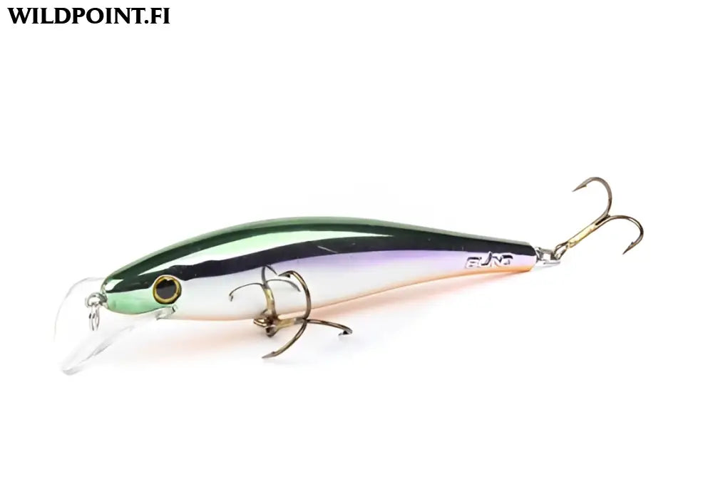 Scandinavian tackle gator wobbler 11cm - gator wobbler 11cm #greenly chrome