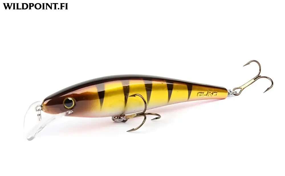 Scandinavian tackle gator wobbler 11cm - gator wobbler 11cm #red gold