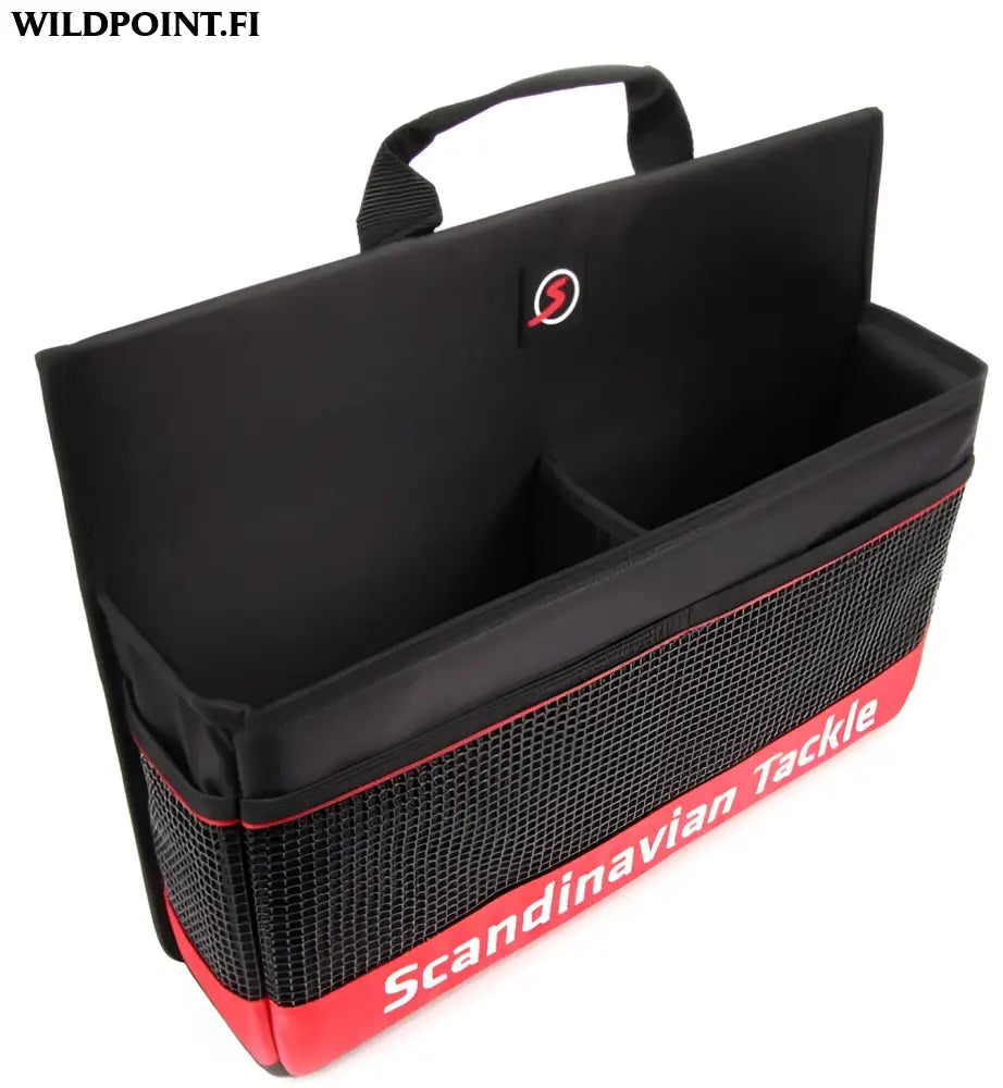 Scandinavian tackle jättikokoinen tarvikelaukku + 4x vieherasia