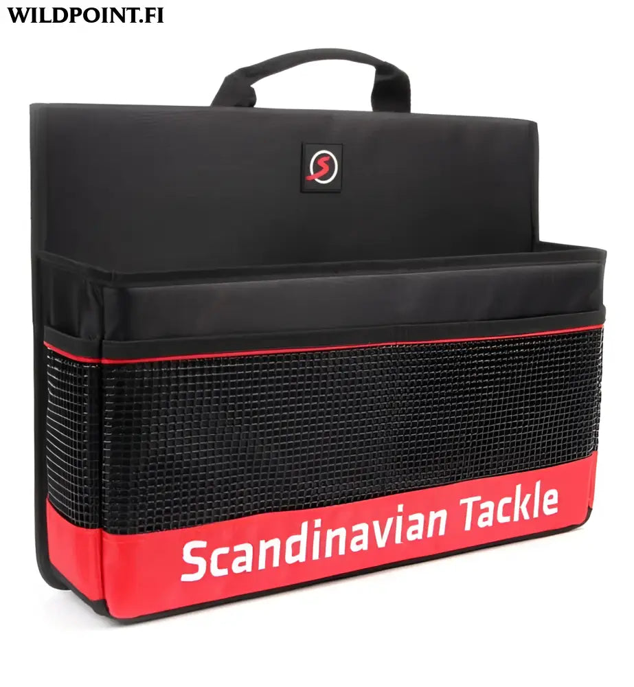 Scandinavian tackle jättikokoinen tarvikelaukku + 4x vieherasia
