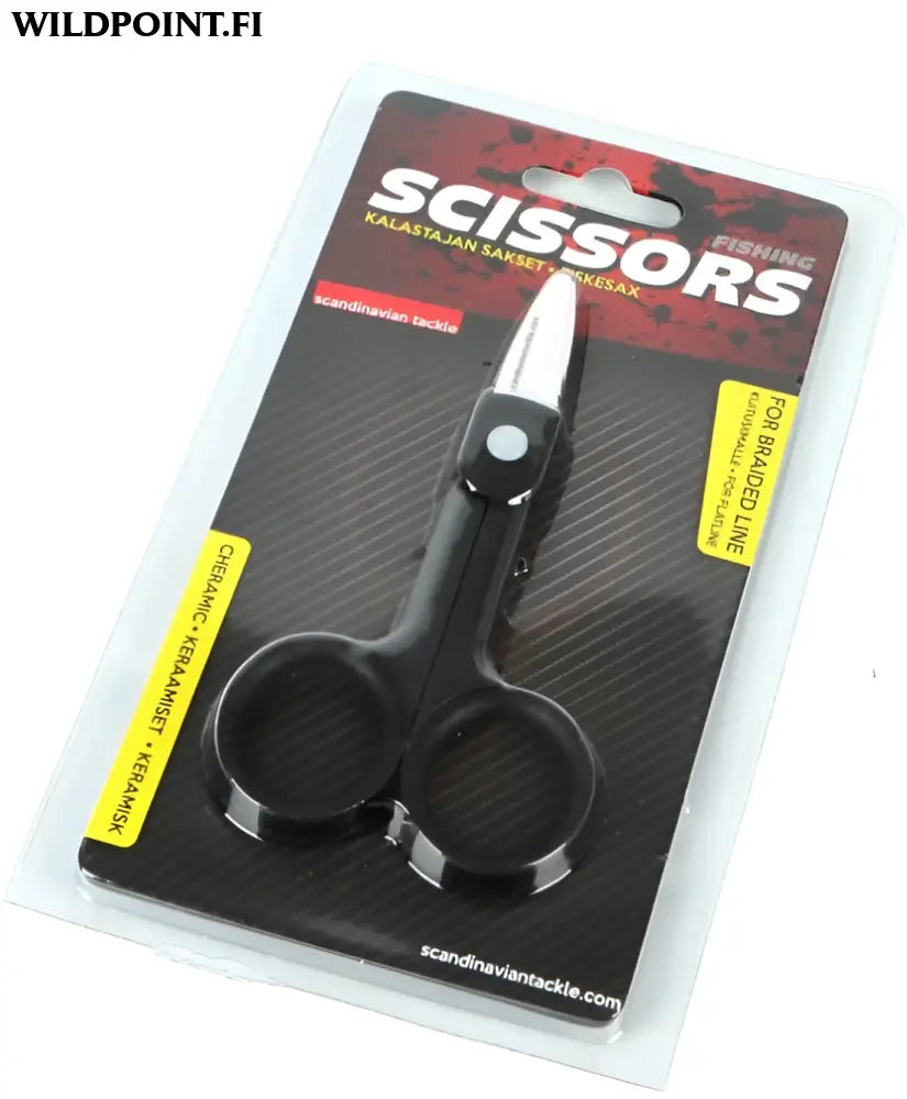 Scandinavian tackle keraamiset kuitusiimasakset