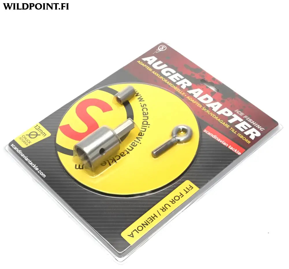 Scandinavian tackle power auger adapteri ur jääkairaan