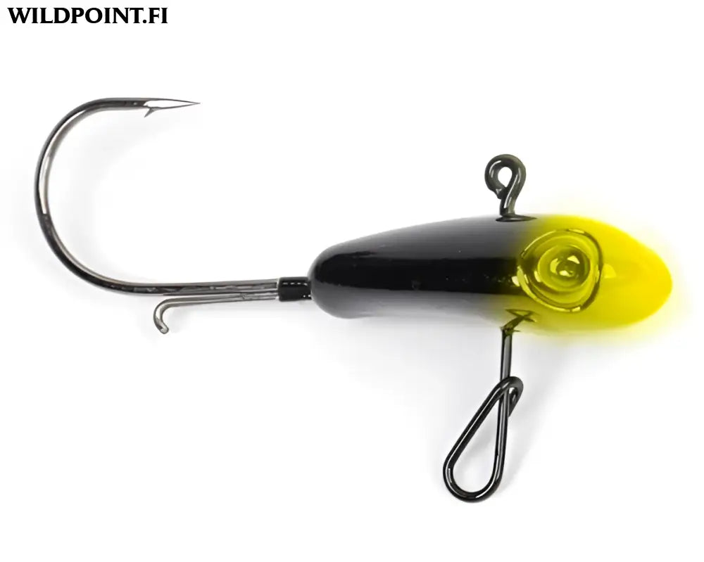 Shaker baits pilkkijigipää 3kpl - 4g #2 #black orange 3kpl