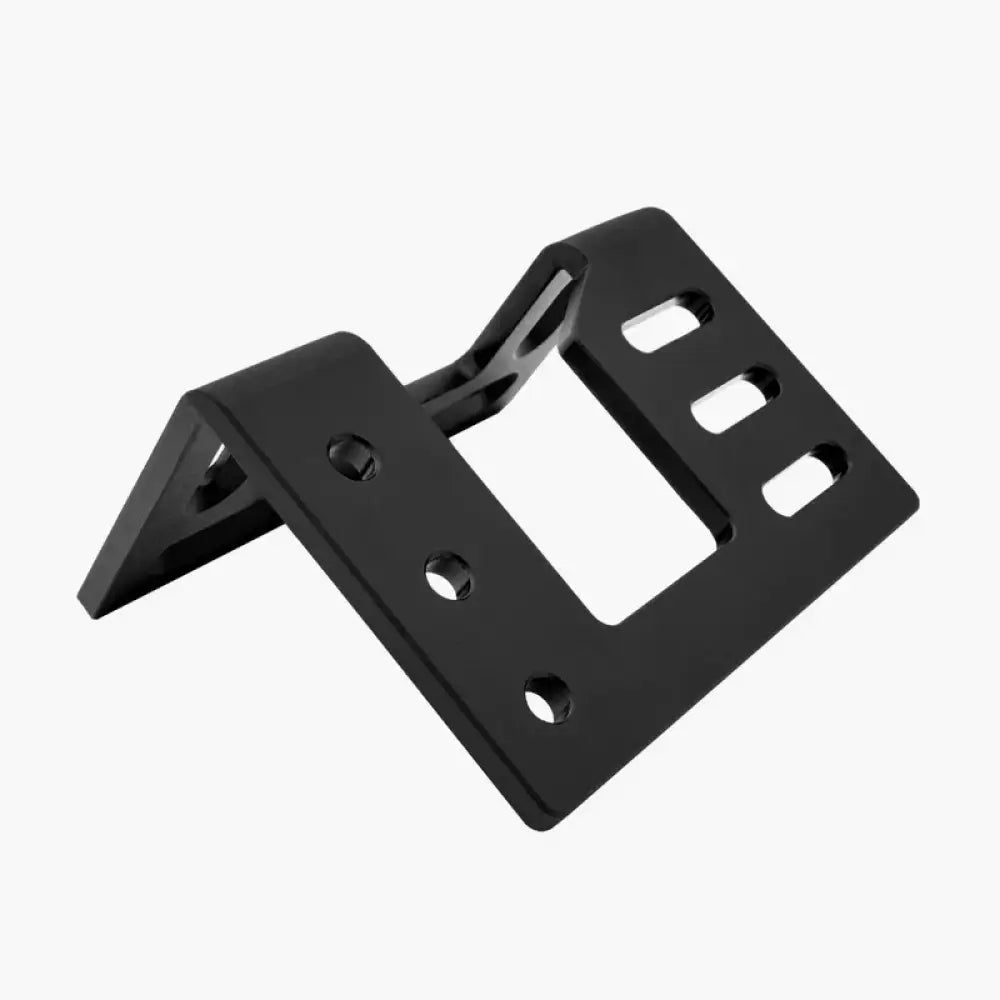 Simagic multifunctional l muotoinen kiinnitysteline musta mattapintainen metallinen kulmikas design useilla kiinnitysreiillä